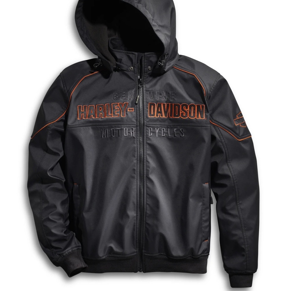 Harley-Davidson Men’s Idyll Soft Shell Jacket - Picture 4 of 13